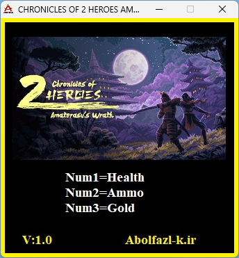 Chronicles of 2 Heroes: Amaterasu's Wrath Trainer +3