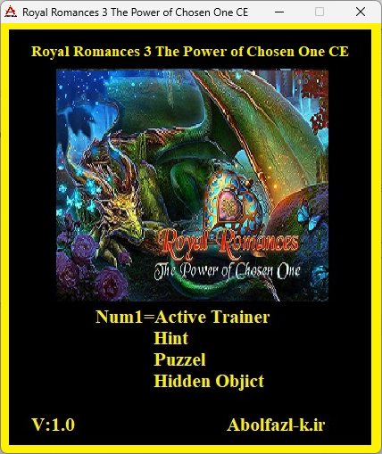 Royal Romances: The Power of Chosen One Collector's Edition Trainer +3