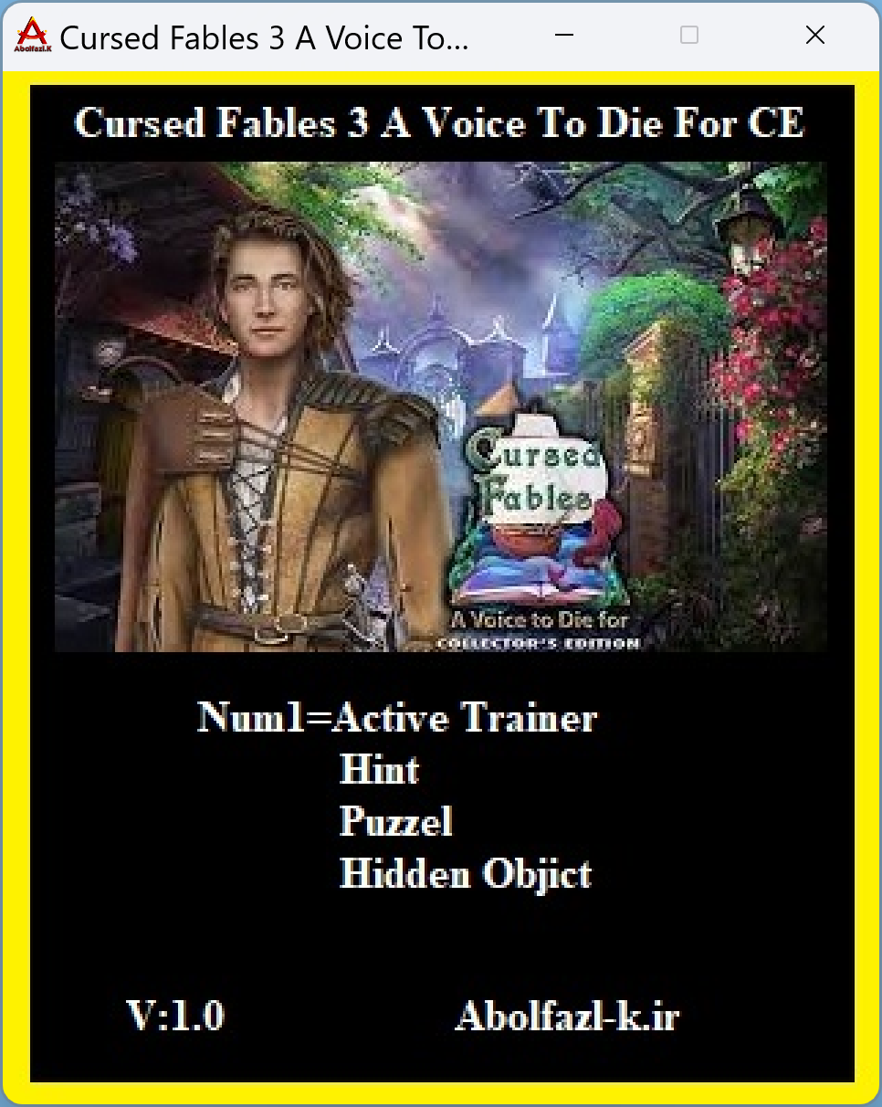 Cursed Fables: A Voice to Die For Collector's Edition Trainer +3