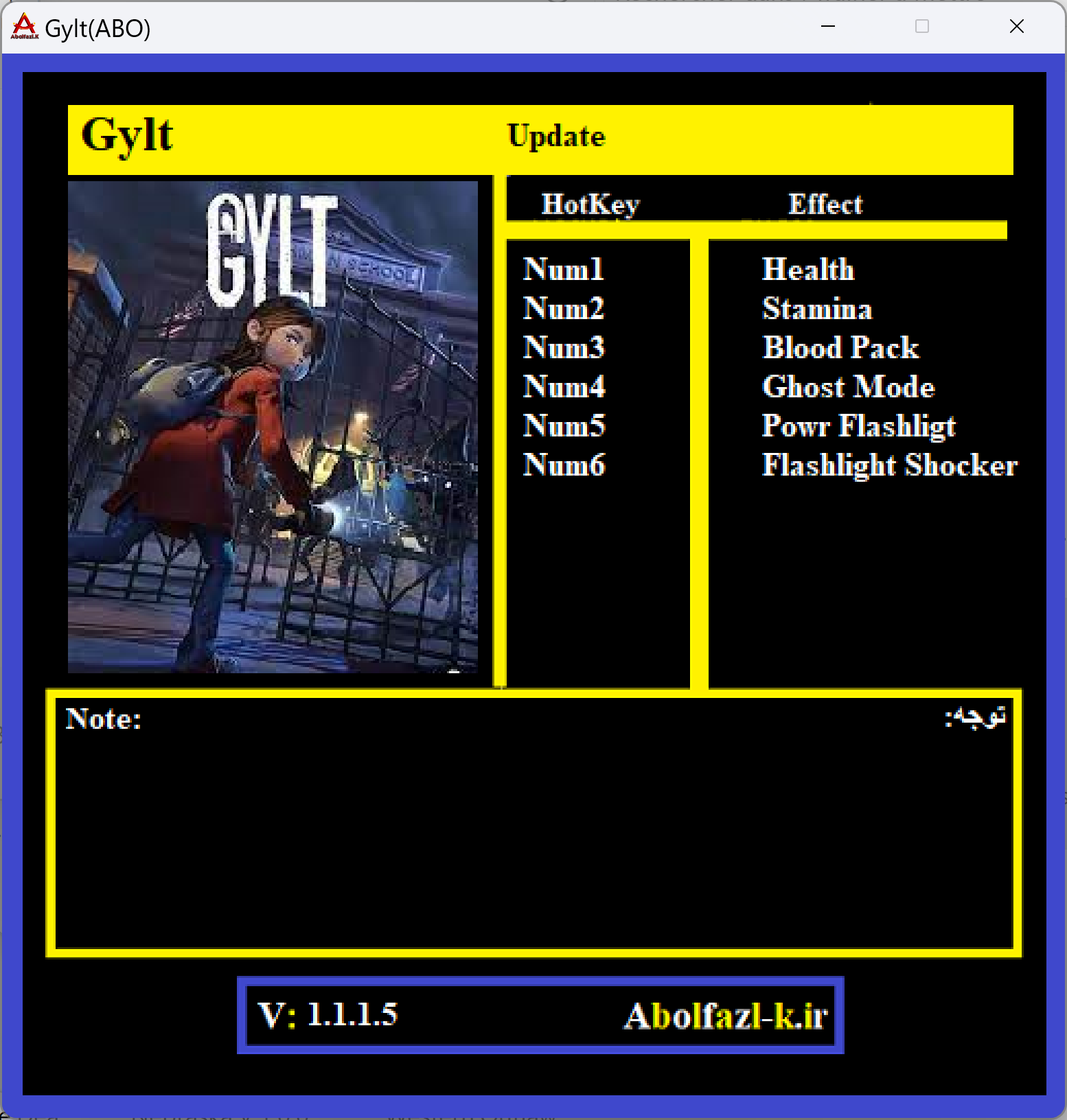 Gylt v1.1.1.5 Trainer +6