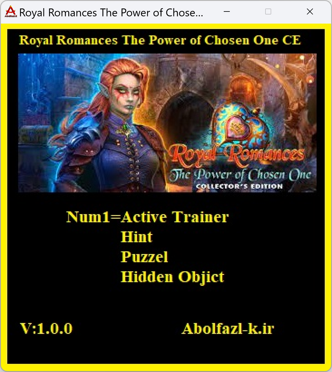 Royal Romances: The Power of Chosen One Collector's Edition Trainer +3