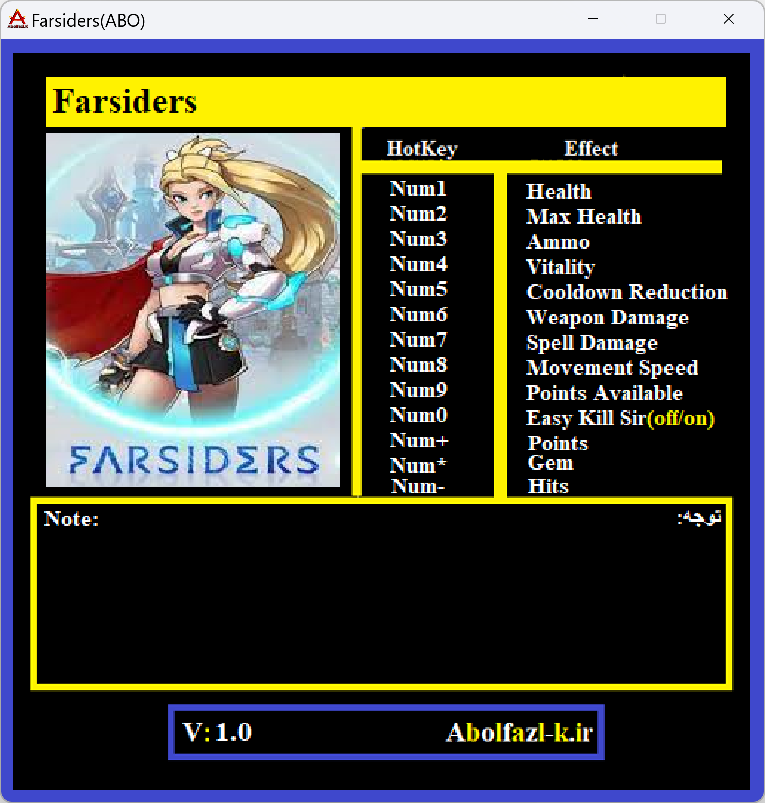 Farsiders Trainer +13