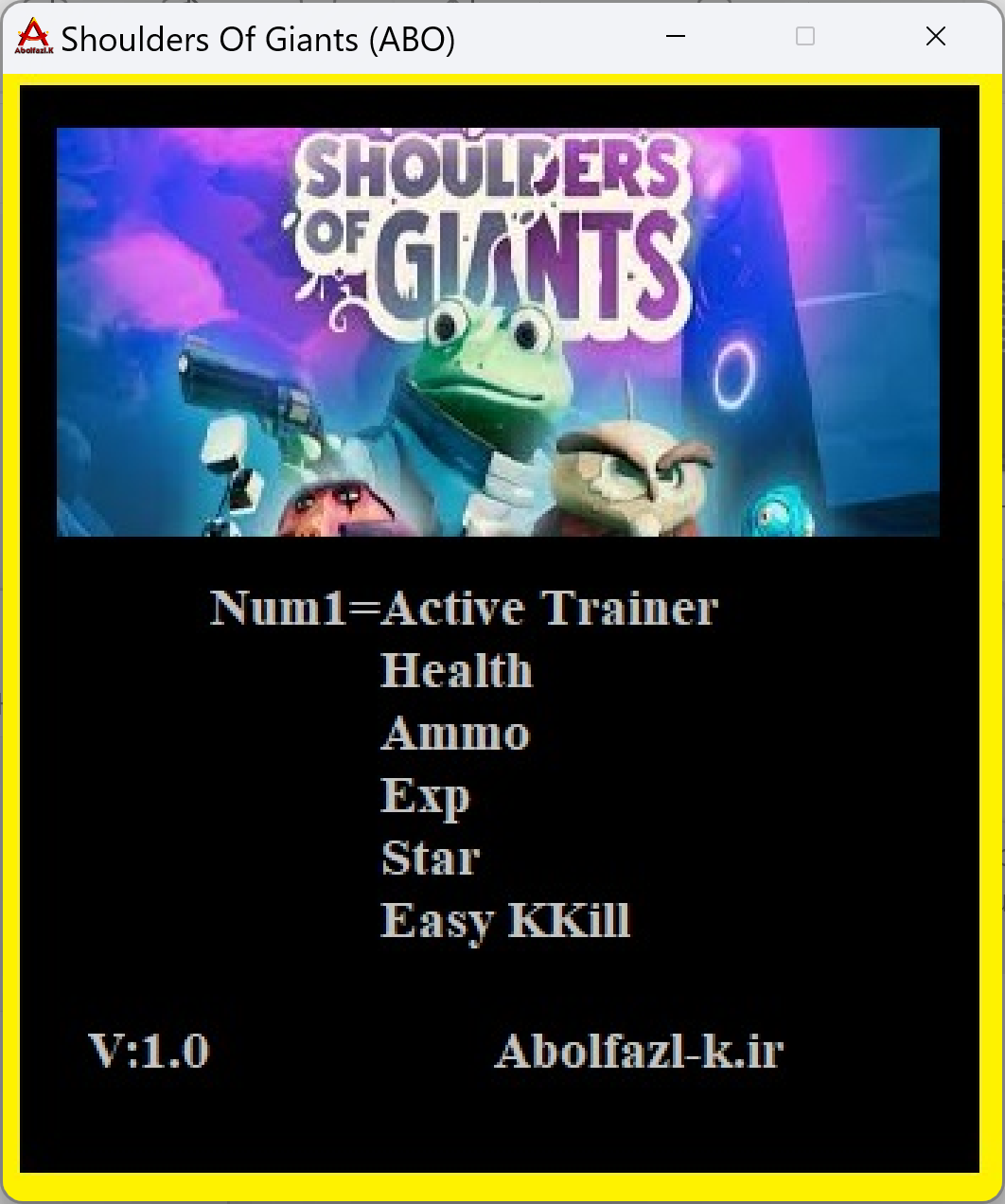 Shoulders of Giants Trainer +5