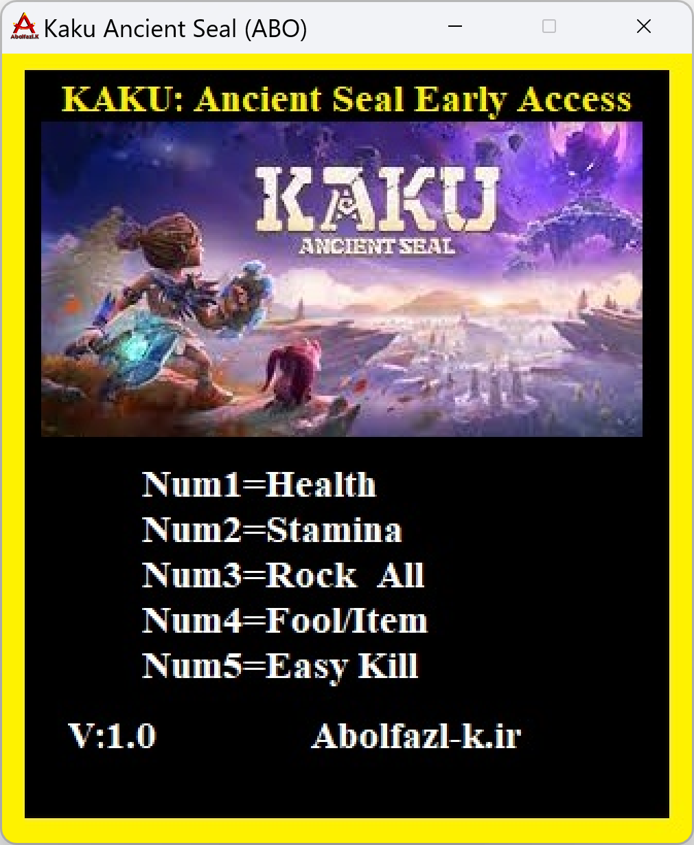 Kaku: Ancient Seal Trainer +5