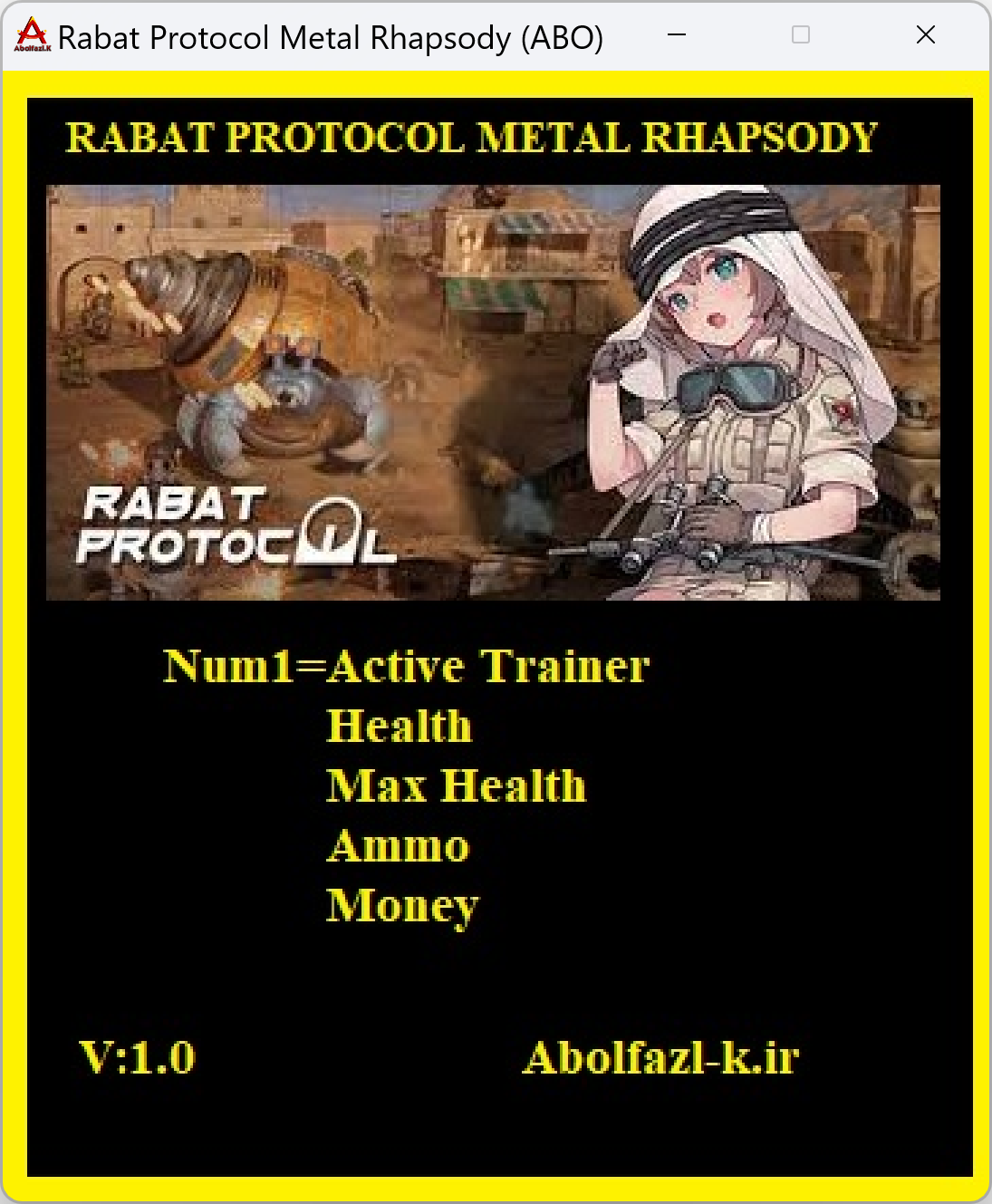 Rabat Protocol:Metal Rhapsody Trainer +4