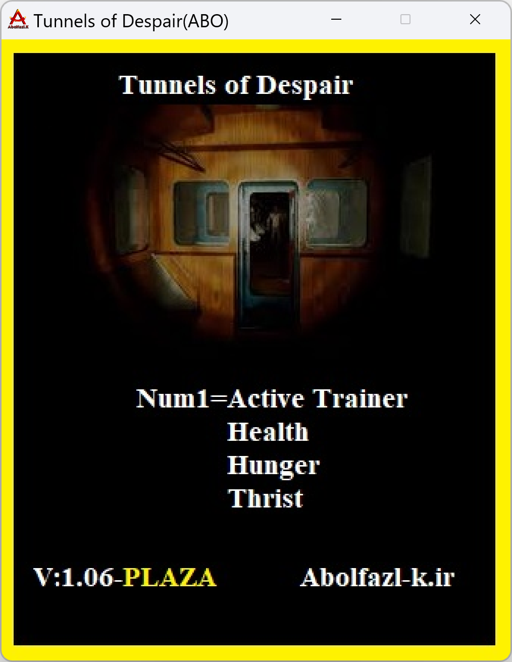 Tunnels of Despair v1.06 Trainer +3