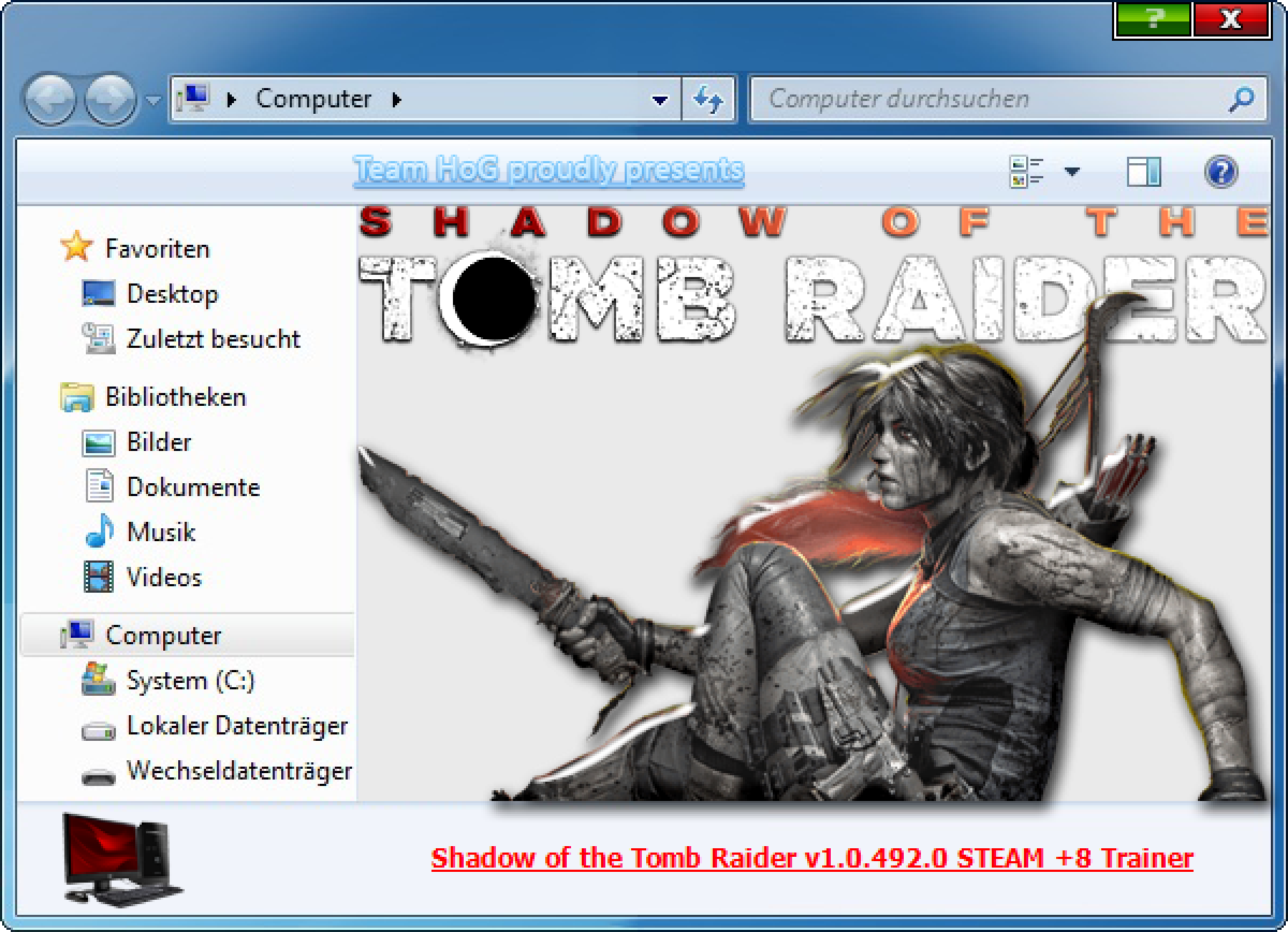 Shadow of the Tomb Raider v1.0.492.0 Trainer +8