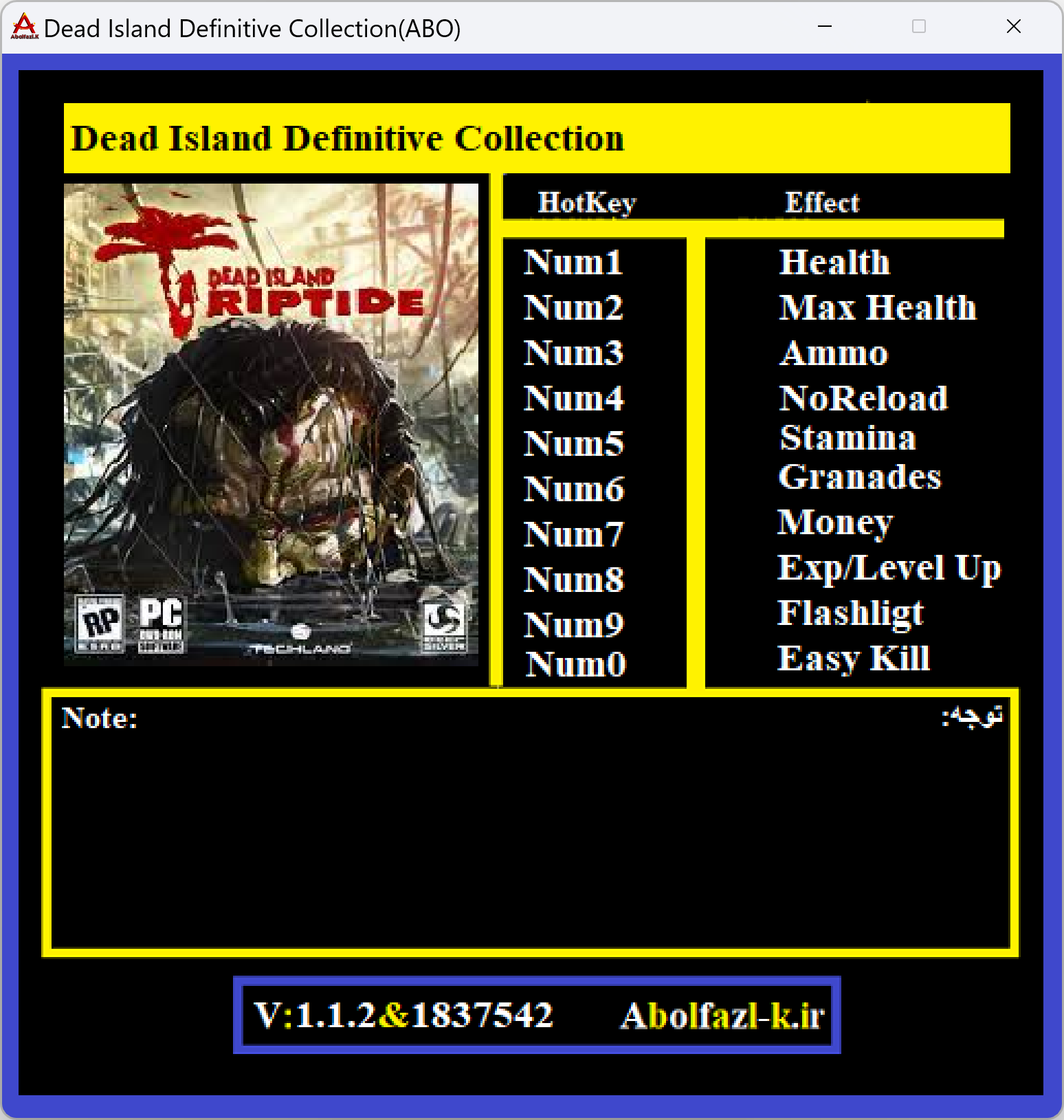 Dead Island Definitive Collection v1.1.2 Trainer +10