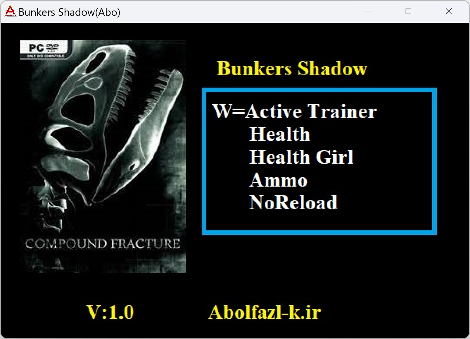 Bunker's Shadow Trainer +4