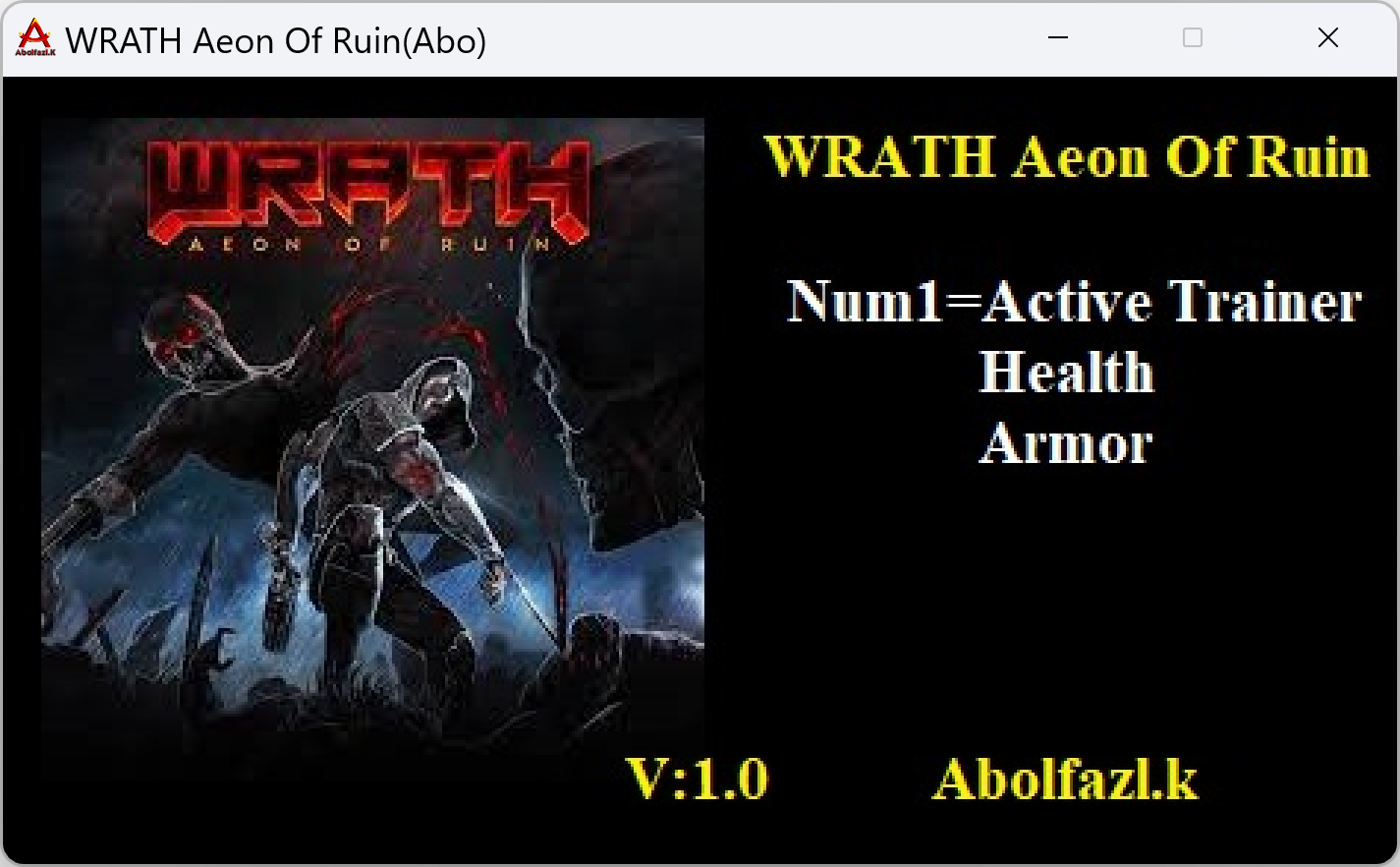 WRATH: Aeon of Ruin Trainer +2