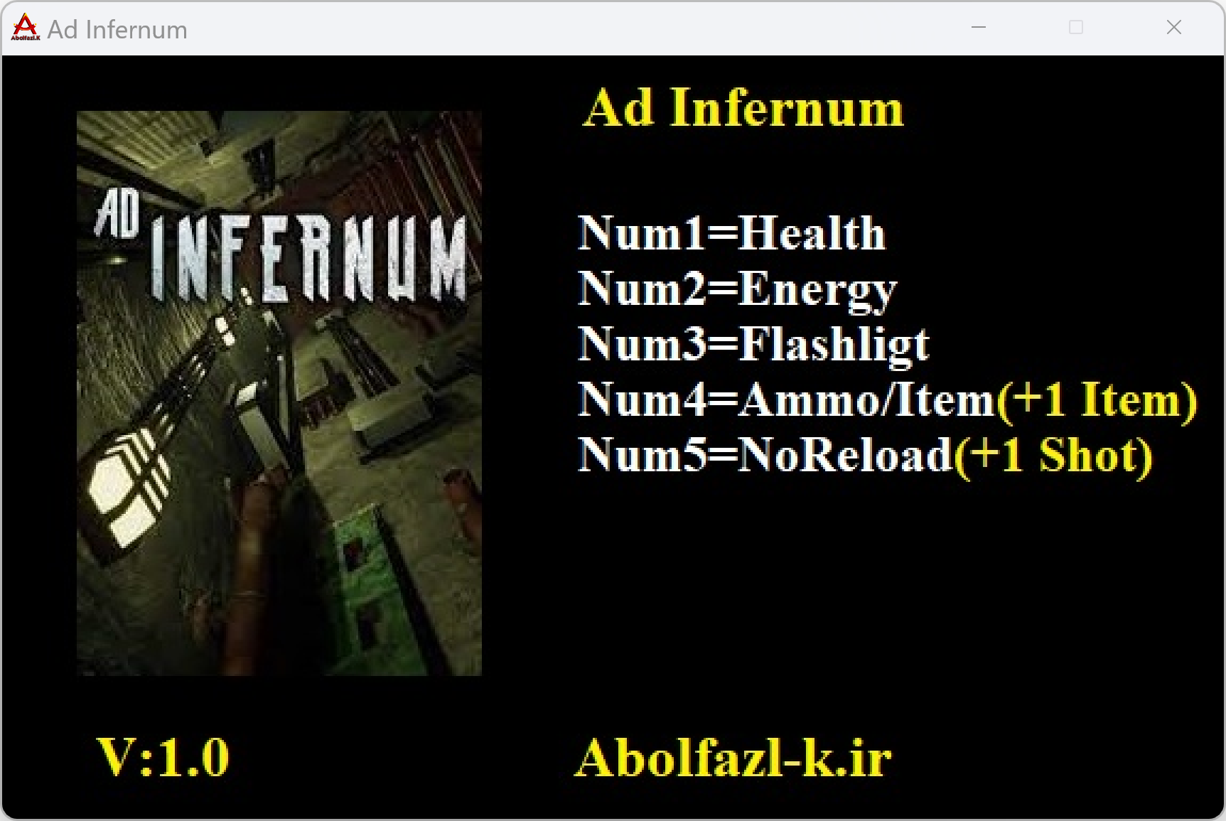 Ad Infernum Trainer +5