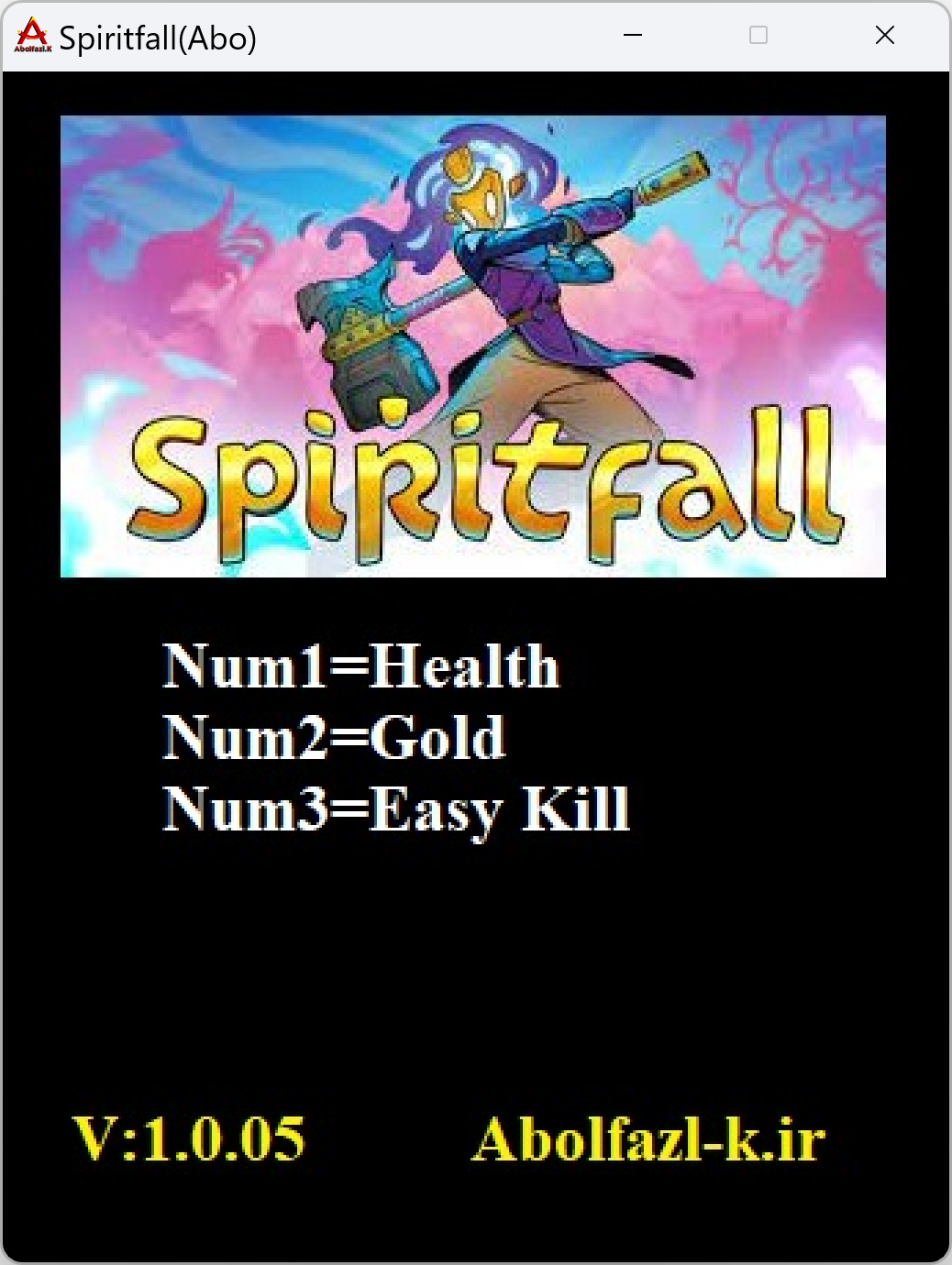 Spiritfall Trainer +5