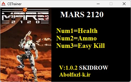 MARS 2120 v1.0.2 Trainer +3