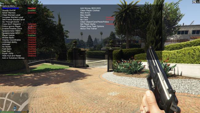 Grand Theft Auto 5 v11.6 Trainer