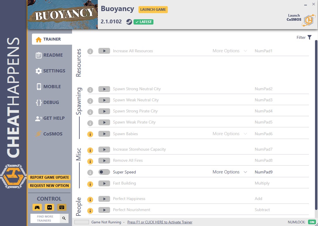 Buoyancy v2.1.0102 Trainer