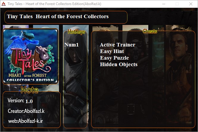 Tiny Tales: Heart of the Forest Collector's Edition Trainer +3