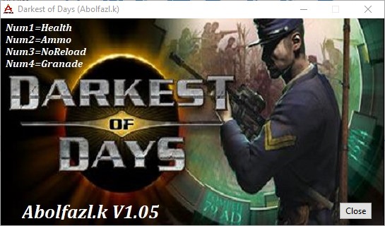 Darkest of Days v1.05 Trainer +4