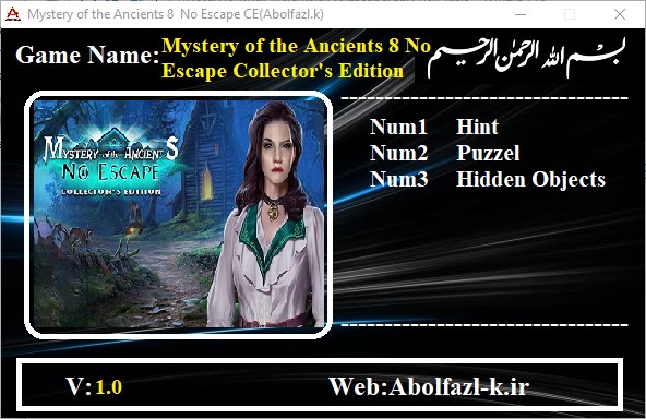 Mystery of the Ancients: No Escape Collector's Edition Trainer +3