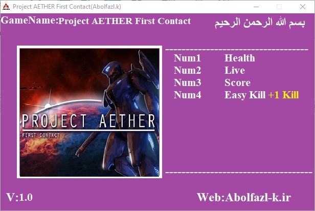 Project AETHER: First Contact Trainer +4