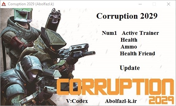 Corruption 2029 Trainer +3 (Update)