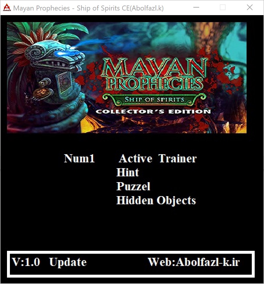 Mayan Prophecies: Ship of Spirits Collector's Edition Trainer +3