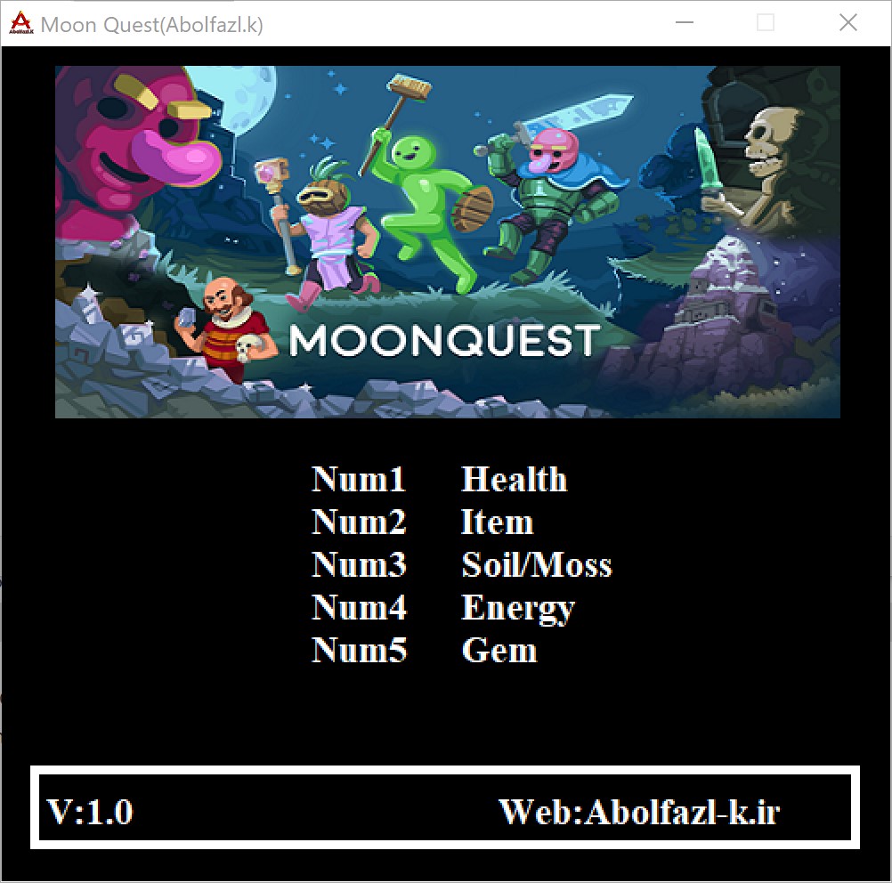 MoonQuest Trainer +5