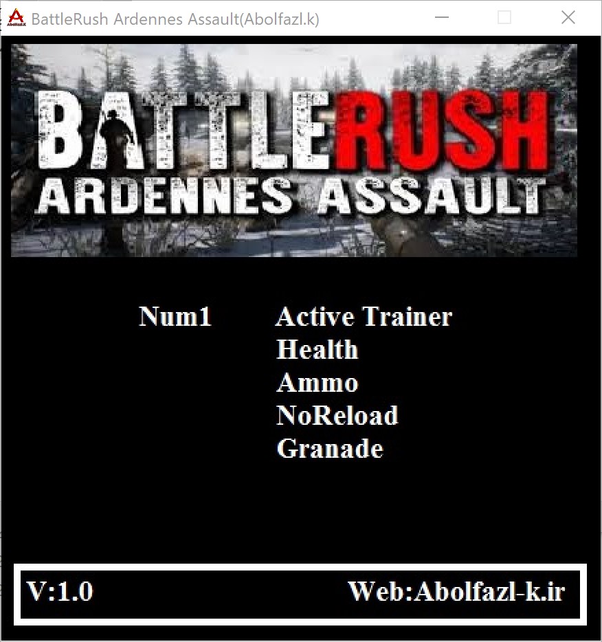 BattleRush: Ardennes Assault Trainer +4