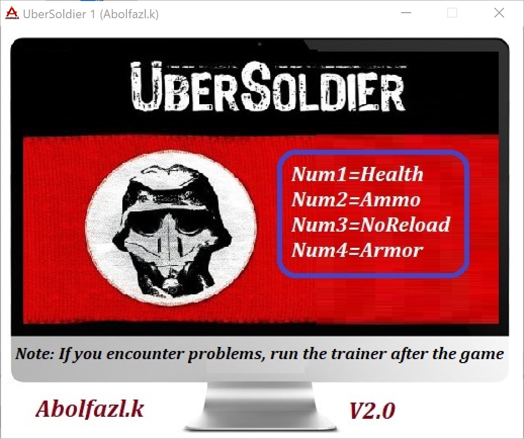 UberSoldier v2.0 Trainer +4