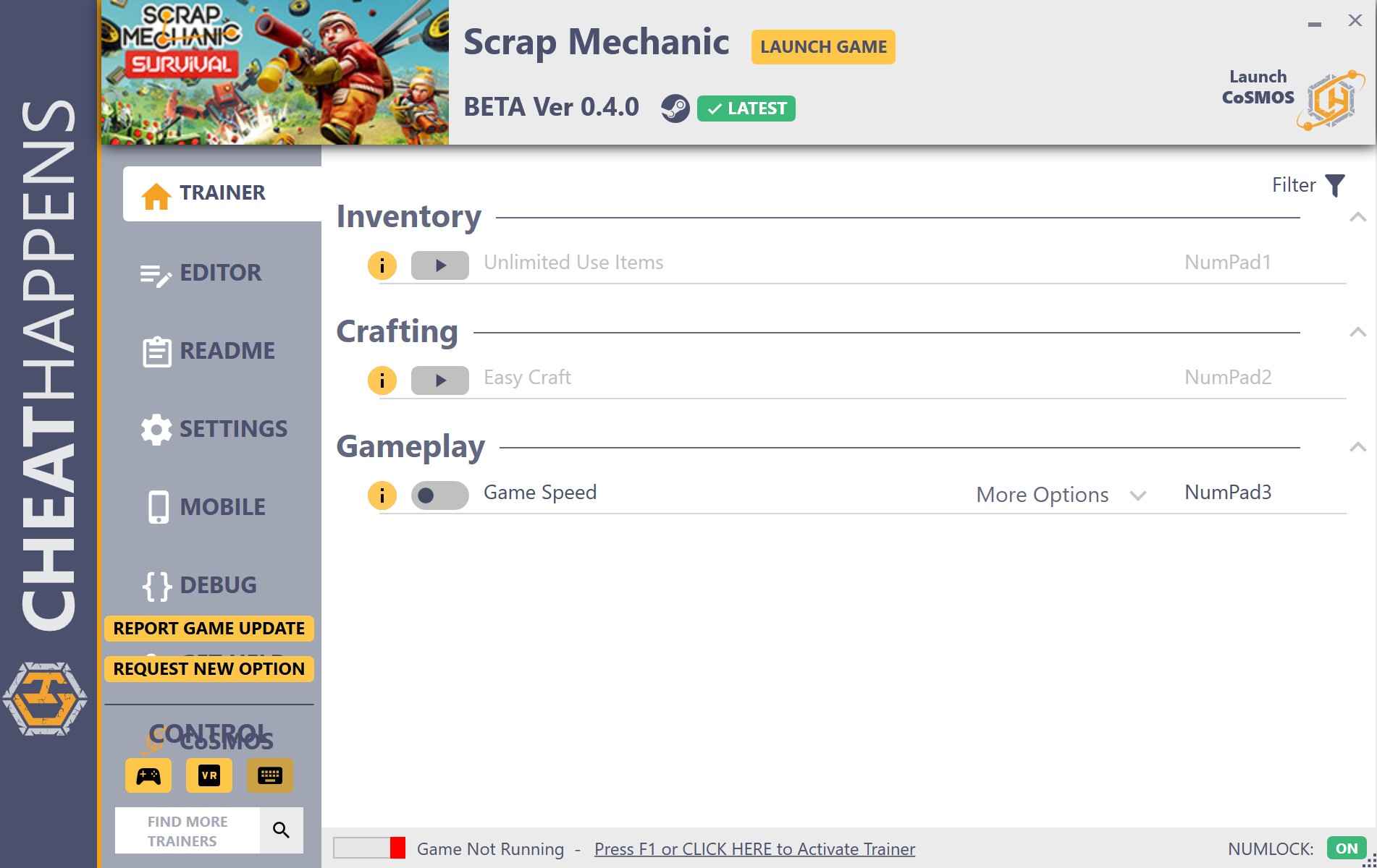 Scrap Mechanic Trainer