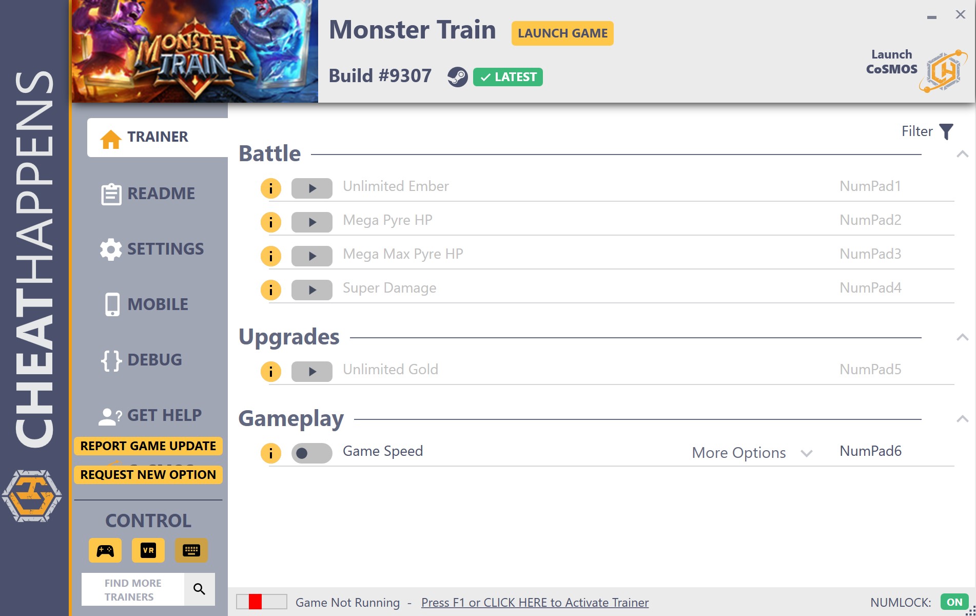 Monster Train Trainer