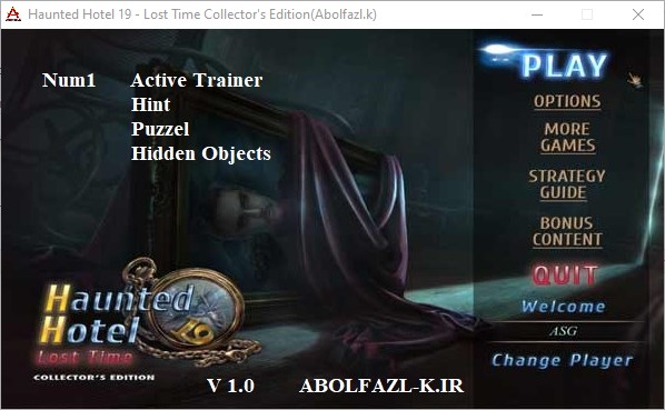 Haunted Hotel: Lost Time Collector's Edition Trainer +3