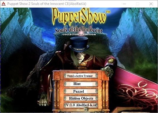 PuppetShow: Souls of the Innocent Collector's Edition Trainer +3