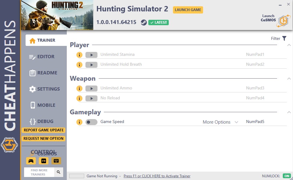 Hunting Simulator 2 Trainer