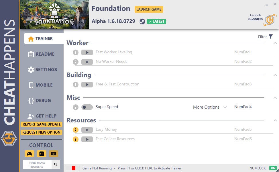 Foundation v1.6.18.0729 Trainer