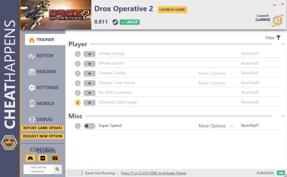 Drox Operative 2 Trainer