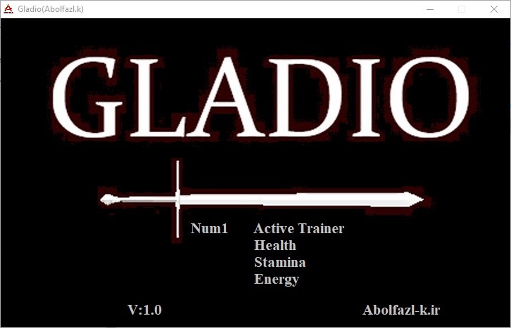 Gladio v2.0 Trainer +3