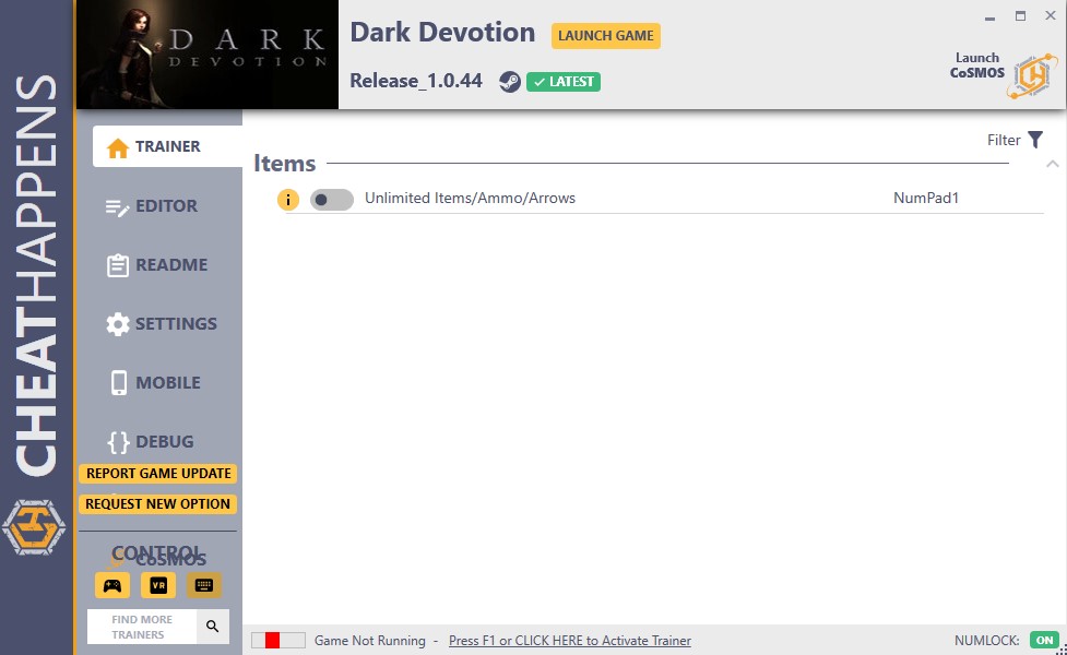 Dark Devotion vRelease_1.0.44 Trainer