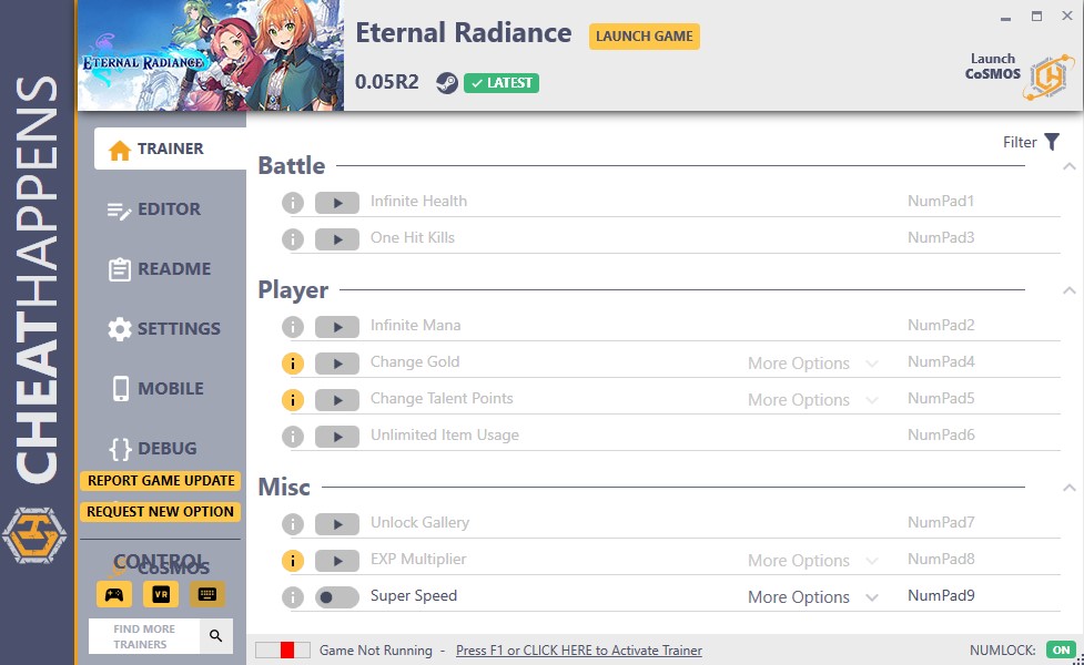 Eternal Radiance Trainer