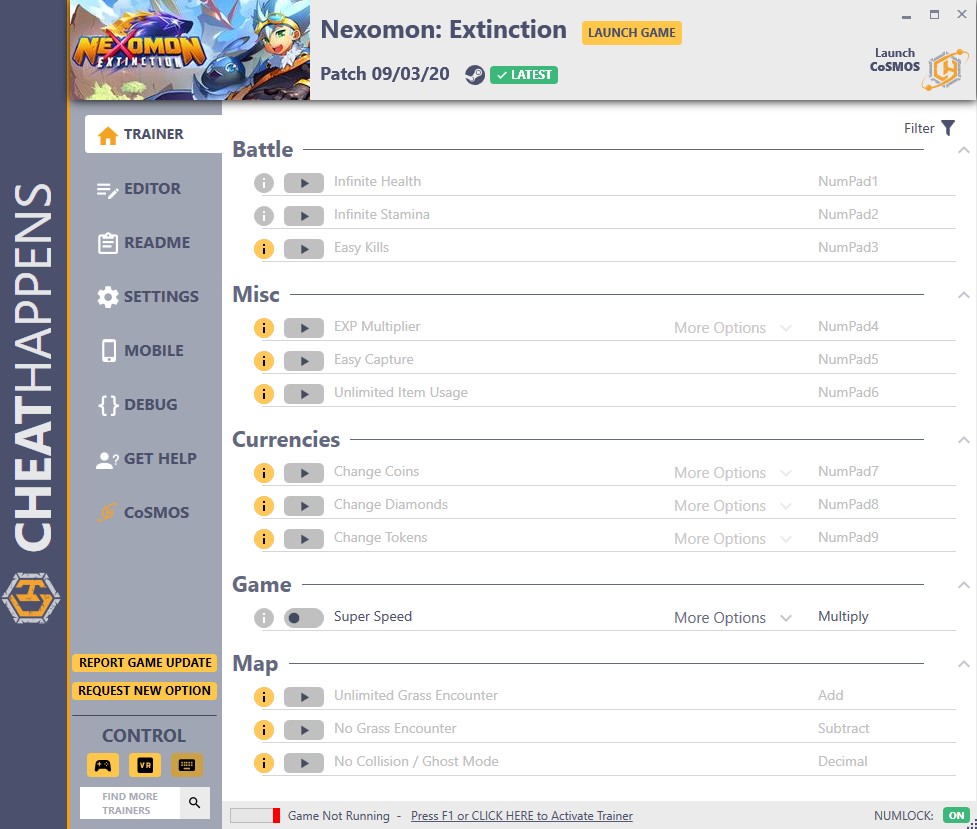 Nexomon Extinction v09.03.2020 Trainer