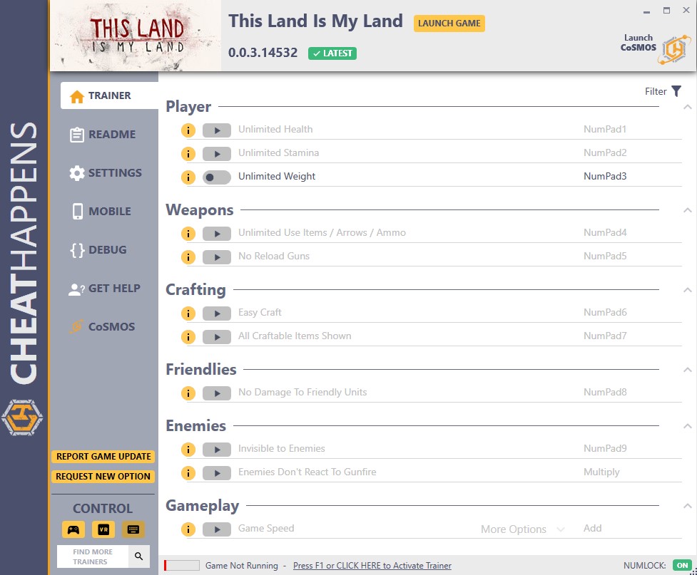 This Land is My Land v0.0.3.14532 Trainer