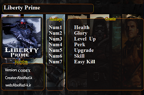 Liberty Prime Trainer +7