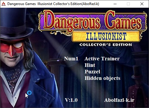 Dangerous Games: Illusionist Collector's Edition Trainer +3