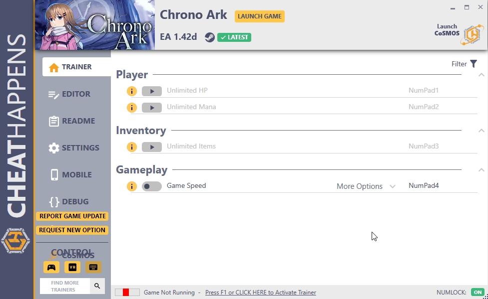 Chrono Ark Trainer