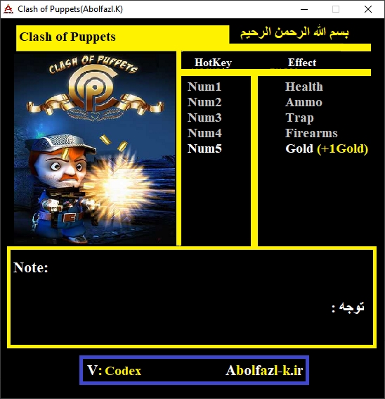 Clash of Puppets Trainer +5