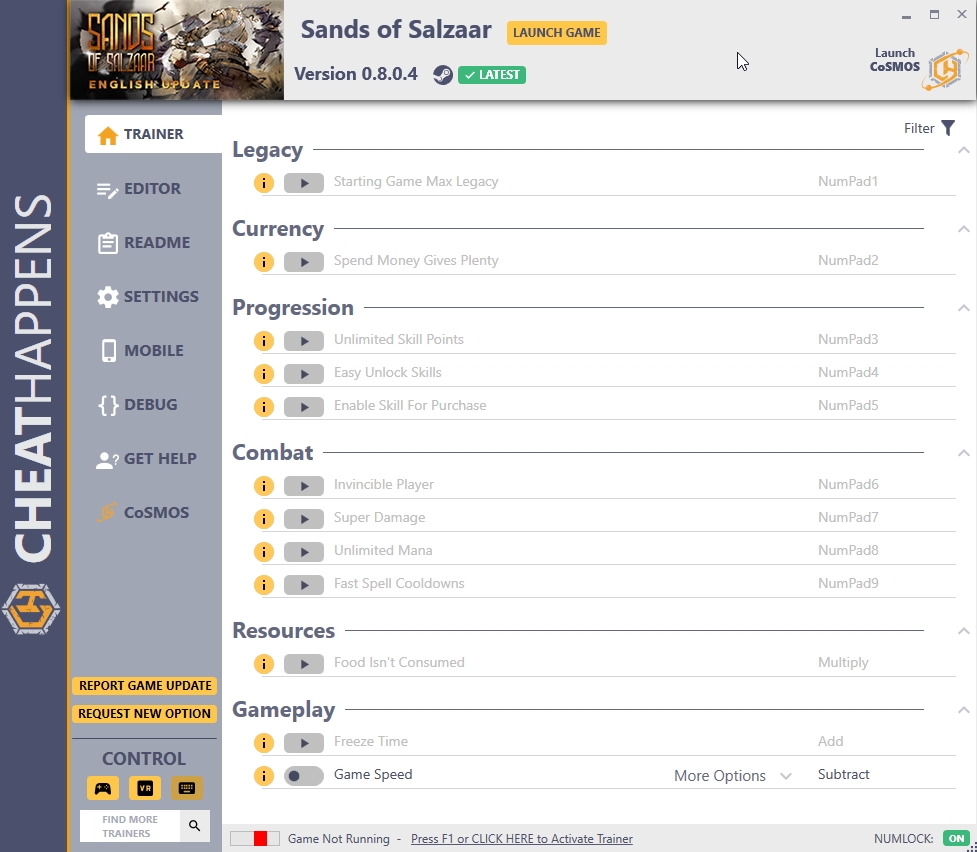 Sands of Salzaar v0.8.0.4 Trainer