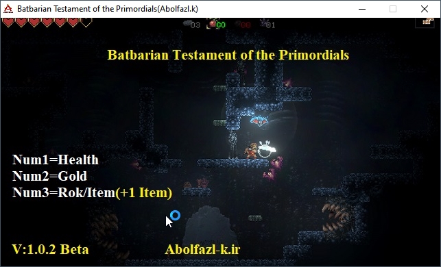 Batbarian: Testament of the Primordials v1.02 Trainer +3