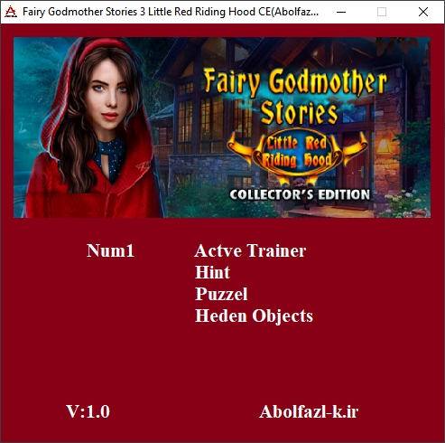 Fairy Godmother Stories: Little Red Riding Hood Collector's Edition Trainer +3