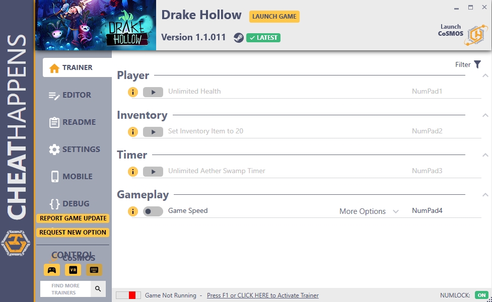 Drake Hollow v1.1.011 Trainer