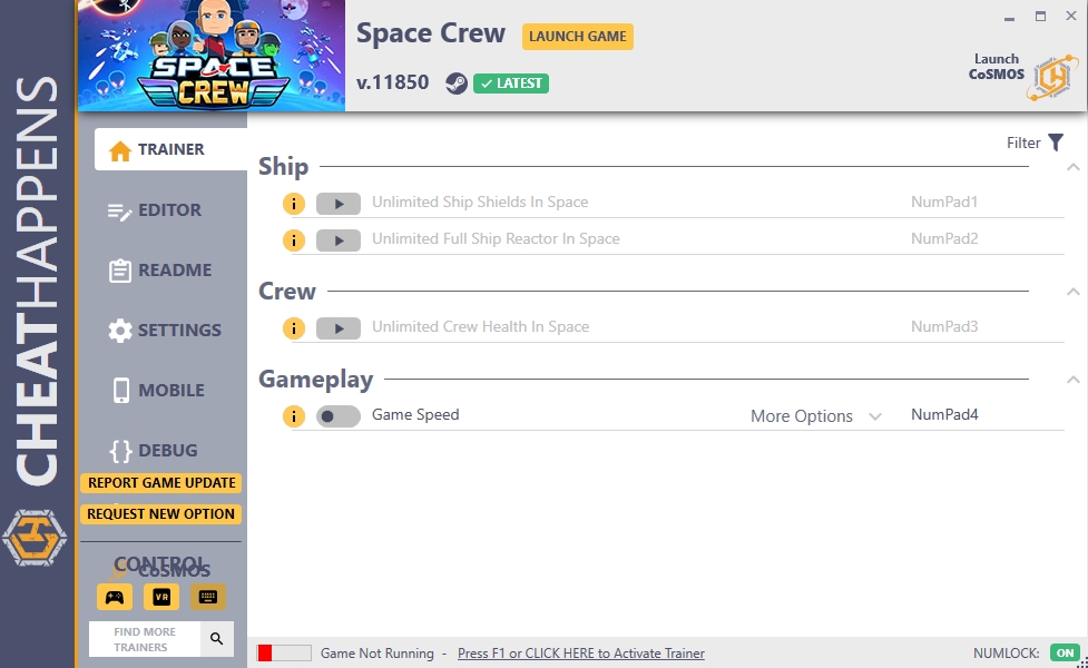 Space Crew Trainer