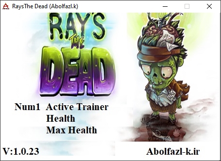 Ray's The Dead v1.0.23 Trainer +2